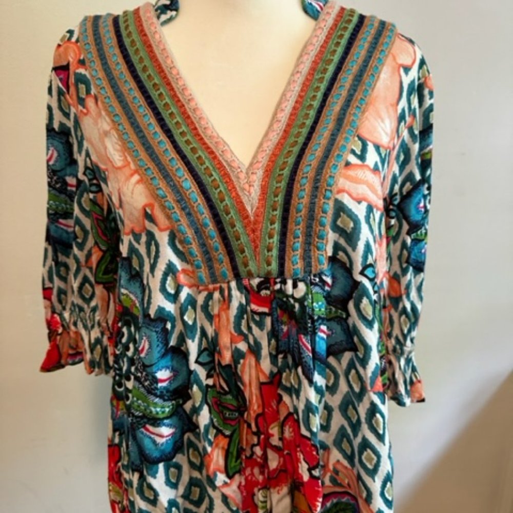 Anthropologie Multi-Color Top NWT